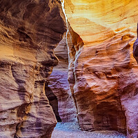 Buy canvas prints of Beautifull caves and canyons in the red canyon is  by Olga Peddi