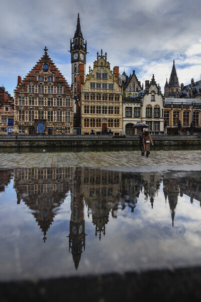Gent, Belgium Picture Board by Olga Peddi