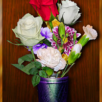 A Group Of Flowers