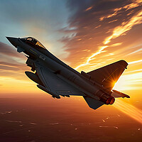 Buy canvas prints of Eurofighter Typhoon by T2 