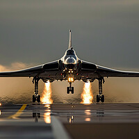 Buy canvas prints of Avro Vulcan Bomber Takeoff by T2 