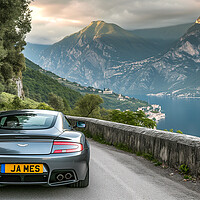 Buy canvas prints of Aston Martin DB9 by T2 