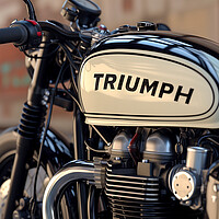 Buy canvas prints of Triumph Motorcycles by T2 
