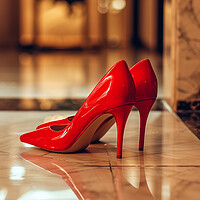 Buy canvas prints of Red Stilettos by T2 