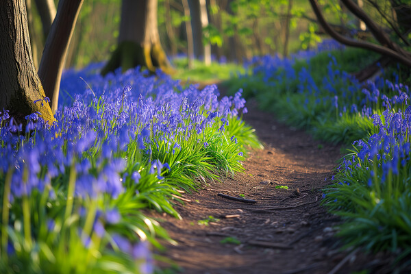  Bluebells ~ Spring turns to Summer Picture Board by T2 