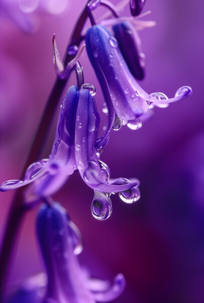  Bluebells ~ Morning Dew Picture Board by T2 
