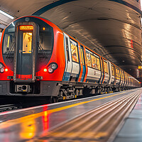 Buy canvas prints of London Underground - Calm before the storm by T2 