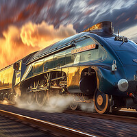 Buy canvas prints of Mallard Reimagined (3 of 6) by T2 