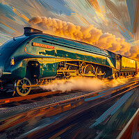 Buy canvas prints of Mallard Reimagined (6 of 6) by T2 