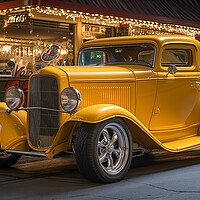 Buy canvas prints of 1932 Ford Coupe Hot Rod by T2 