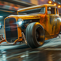 Buy canvas prints of 1928 Ford Briggs Rat Rod by T2 