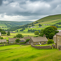 Buy canvas prints of Yorkshire Dales Landscape by T2 