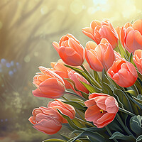 Buy canvas prints of Tulips by T2 