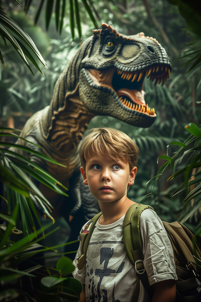 Jurassic Jungle Picture Board by T2 