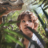 Buy canvas prints of Jurassic Jungle by T2 