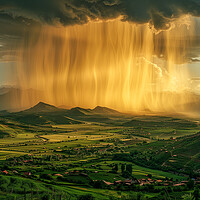 Buy canvas prints of After Rain comes Sunshine by T2 