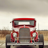 Buy canvas prints of 1927 Ford Pickup Hotrod by T2 