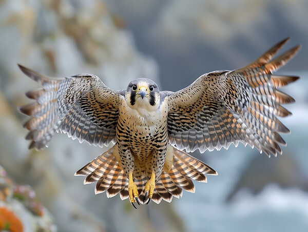 Peregrine falcon Picture Board by T2 