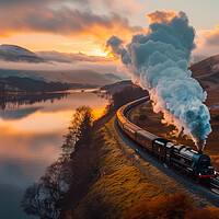 Buy canvas prints of Britain's most scenic railway Journeys by T2 