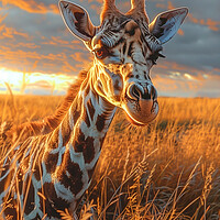 Buy canvas prints of Giraffe by T2 
