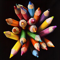 Buy canvas prints of Coloured Pencil Art by T2 