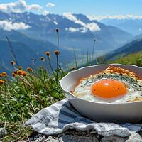 Buy canvas prints of Breakfast in the Alps by T2 