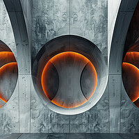 Buy canvas prints of Abstract patterns in Architecture by T2 