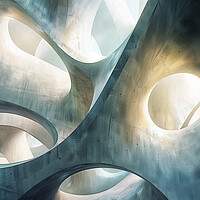 Buy canvas prints of Abstract patterns in Architecture by T2 