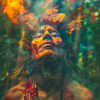 Buy canvas prints of Holy Shaman by T2 
