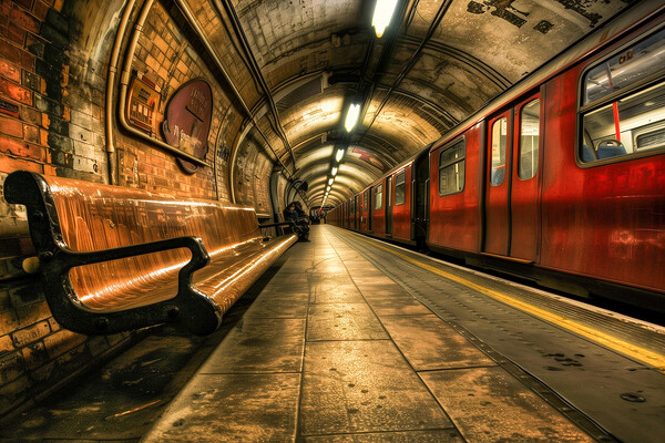 London Underground Picture Board by T2 