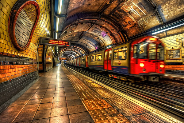 London Underground Picture Board by T2 
