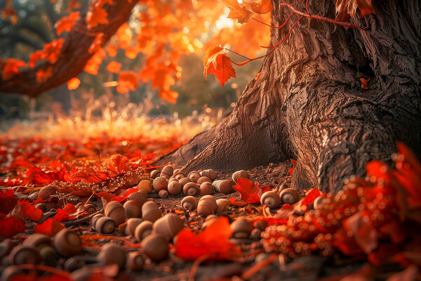 Autumn Oak Picture Board by T2 