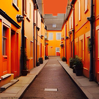 Buy canvas prints of Orange  by Zap Photos