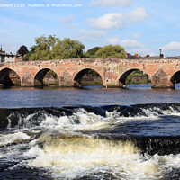 Buy canvas prints of Devorgilla stone bridge, Dumfries by Bryan Attewell