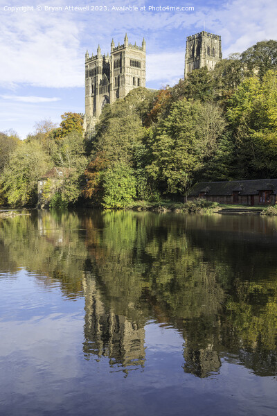 Durham cathedral in autumn Picture Board by Bryan Attewell