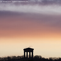 Buy canvas prints of Sunrise over Penshaw Monument by Bryan Attewell