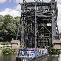 Buy canvas prints of Anderton Boat Lift by Bryan Attewell