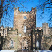 Buy canvas prints of Entrance to Durham Castle by Bryan Attewell
