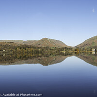 Buy canvas prints of Grasmere Panorama Autumn by Bryan Attewell