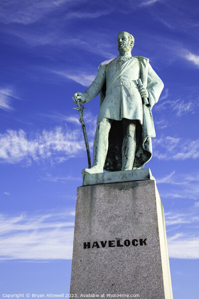 Statue of Sir Henry Havelock Picture Board by Bryan Attewell