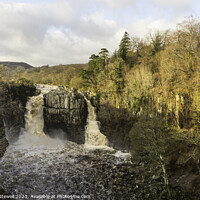 Buy canvas prints of High Force waterfall by Bryan Attewell