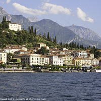 Buy canvas prints of Bellagio seen from Lake Como by Bryan Attewell