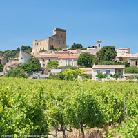 Buy canvas prints of Chateauneuf du Pape by Bryan Attewell