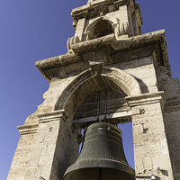 Buy canvas prints of The bell tower of Valencia cathedral  by Bryan Attewell