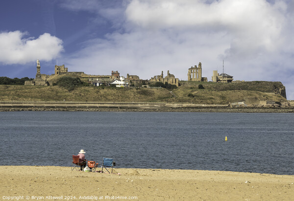 Tynemouth Priory and Castle Picture Board by Bryan Attewell