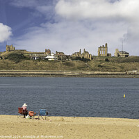 Buy canvas prints of Tynemouth Priory and Castle by Bryan Attewell