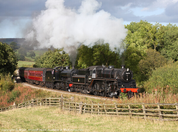 NYMR Double Header Picture Board by Bryan Attewell