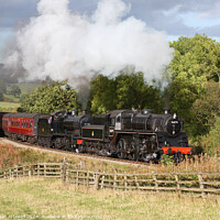 Buy canvas prints of NYMR Double Header by Bryan Attewell