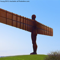 Buy canvas prints of Angel of the North by George Young