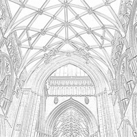 Buy canvas prints of York Minster Sketch by George Young